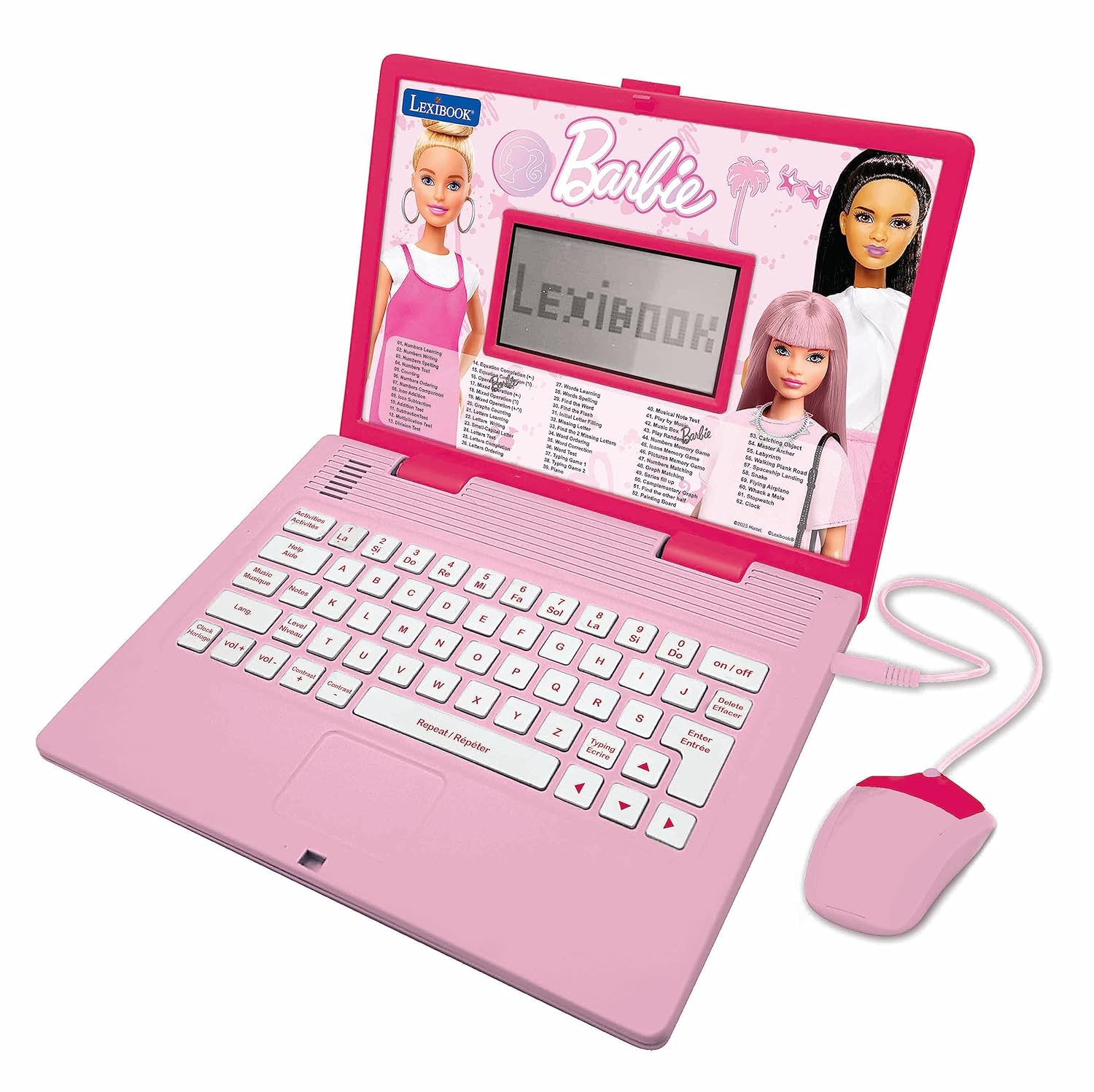Lexibook Barbie - Computer Educativo Bilingue - immagine 1