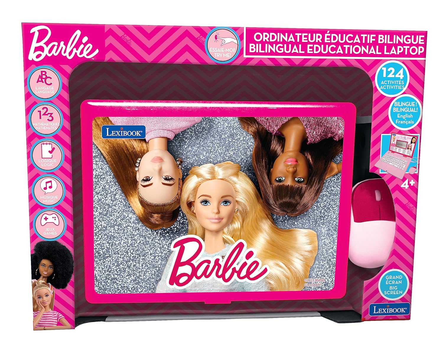 Lexibook Barbie - Computer Educativo Bilingue - immagine 3