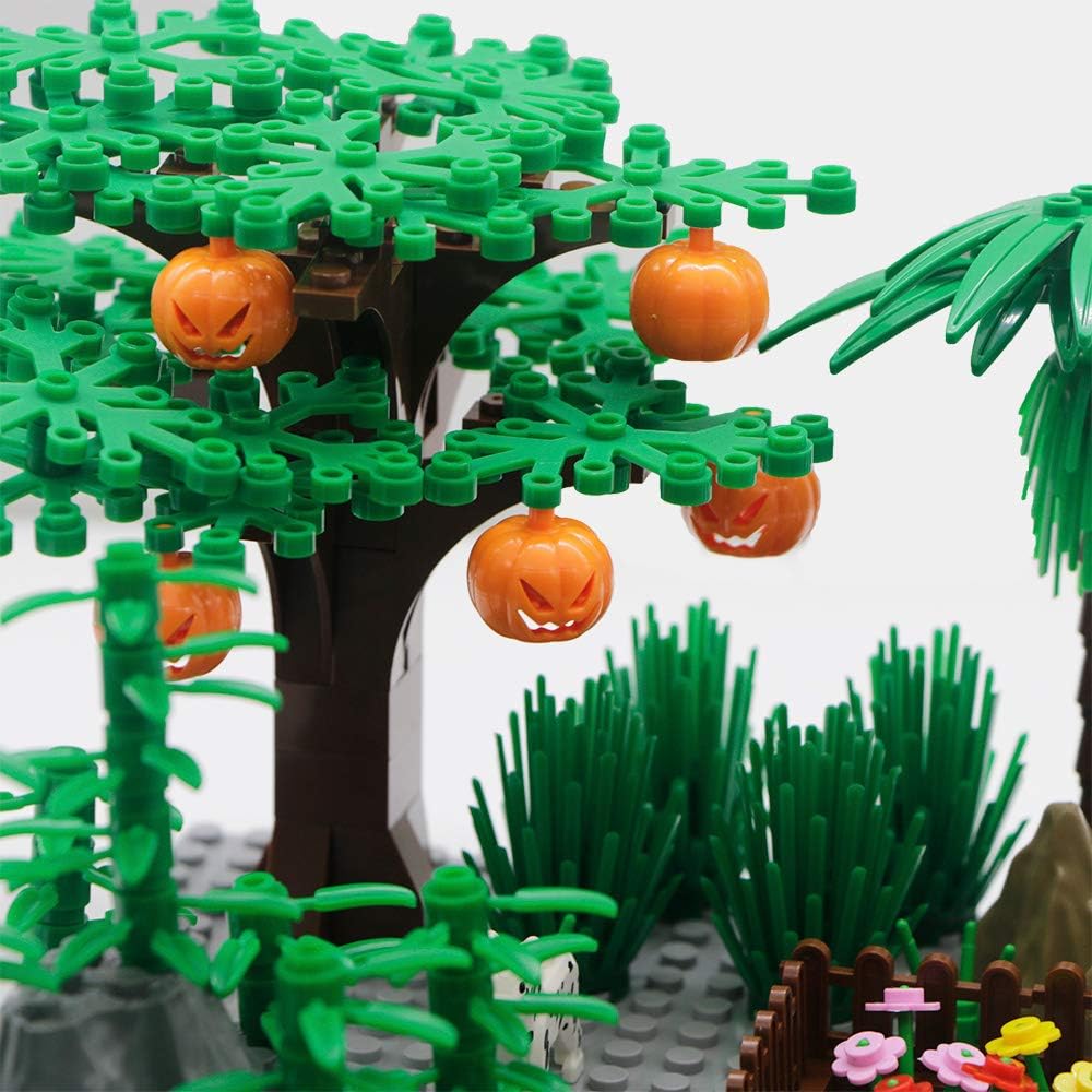 Piante Alberi Accessori Giungla Building Blocks Set - immagine 3