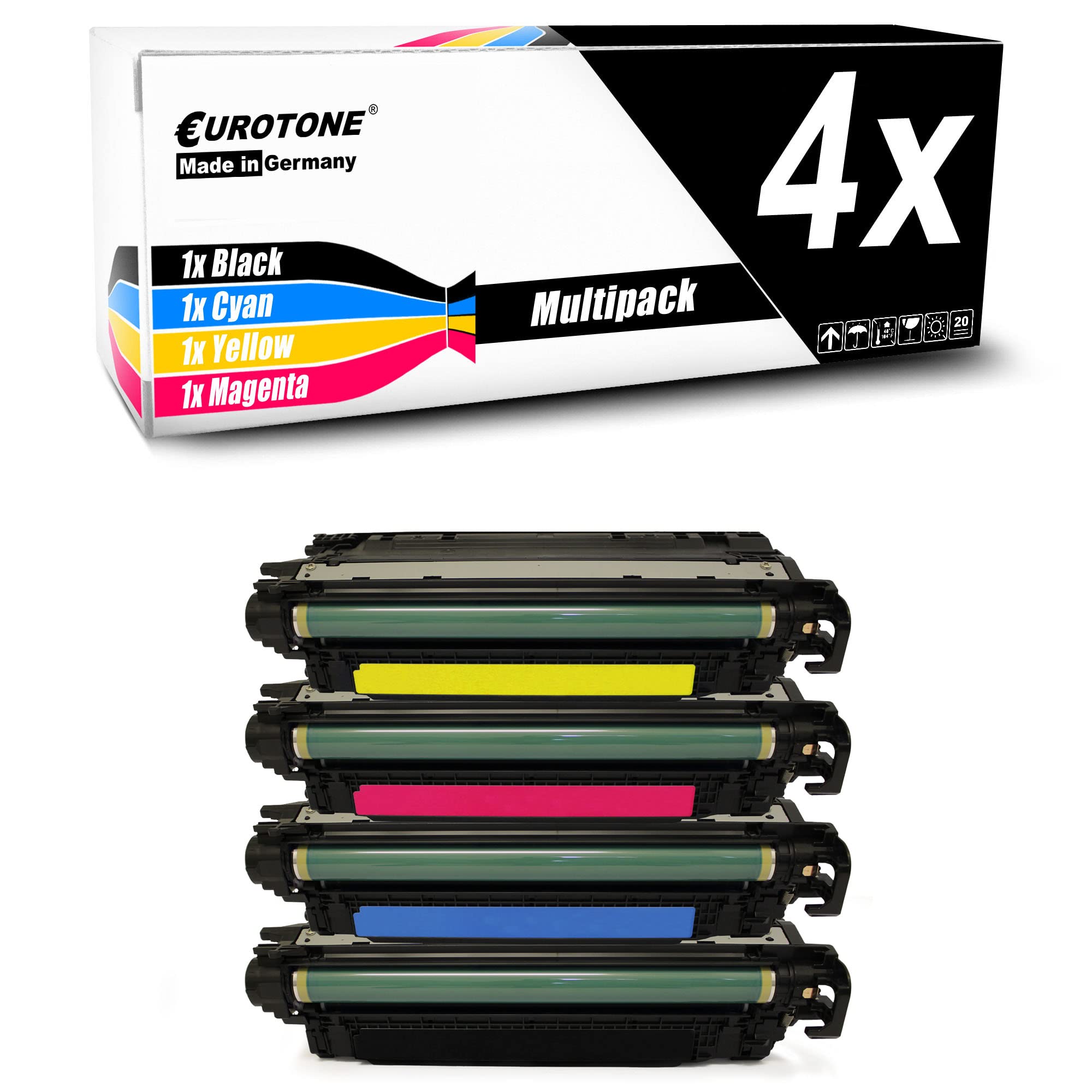 Eurotone Toner 4X Compatibile per HP Color Laserjet 508A