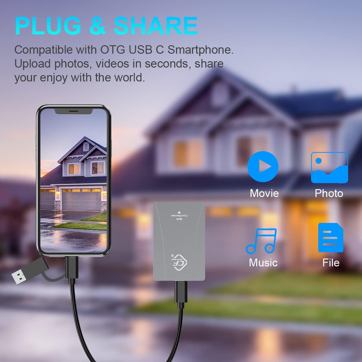 Lettore Schede CFexpress Type B e SD - USB 3.2 Gen2 - immagine 8