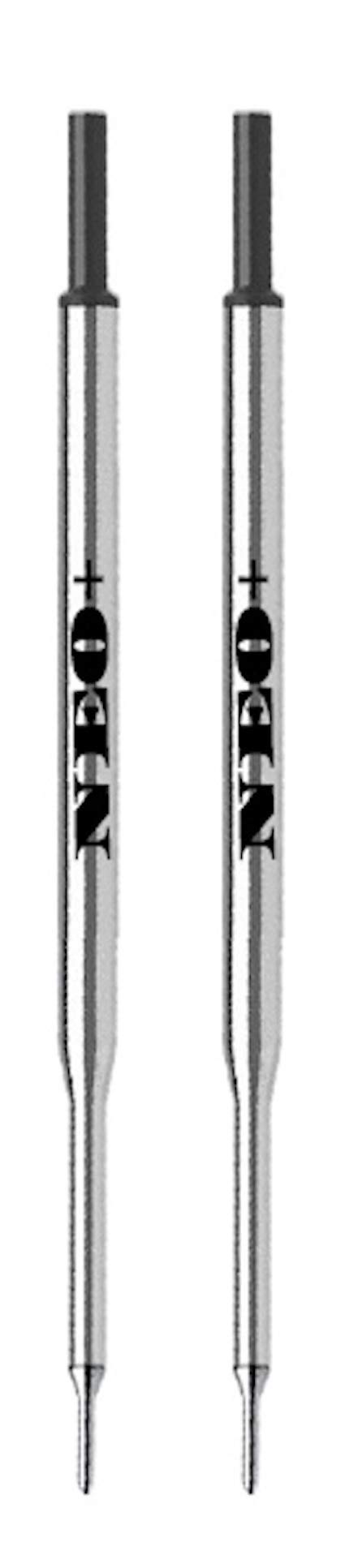 Neo+ Set di 2 ricariche per penna a sfera, compatibili con PaperMate (inchiostro rosso)