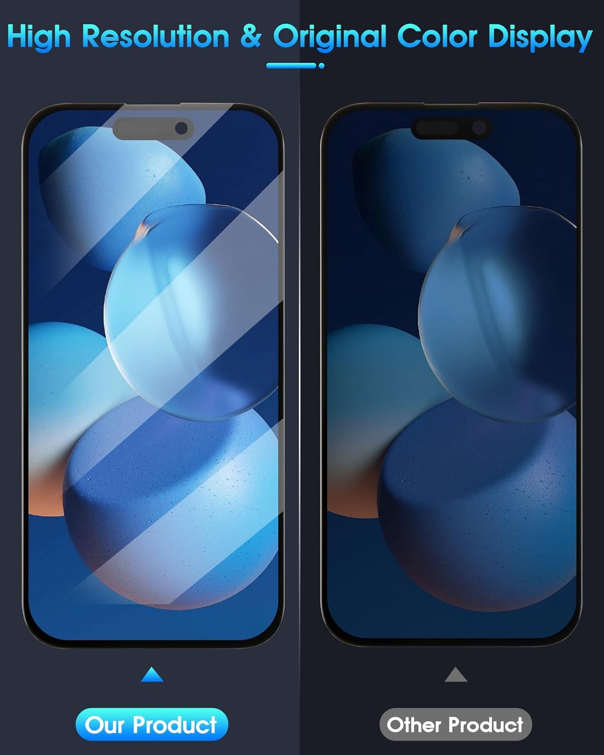 Incell LCD per iPhone 15 PRO - Sostituzione Schermo 6,1" Nero - immagine 4