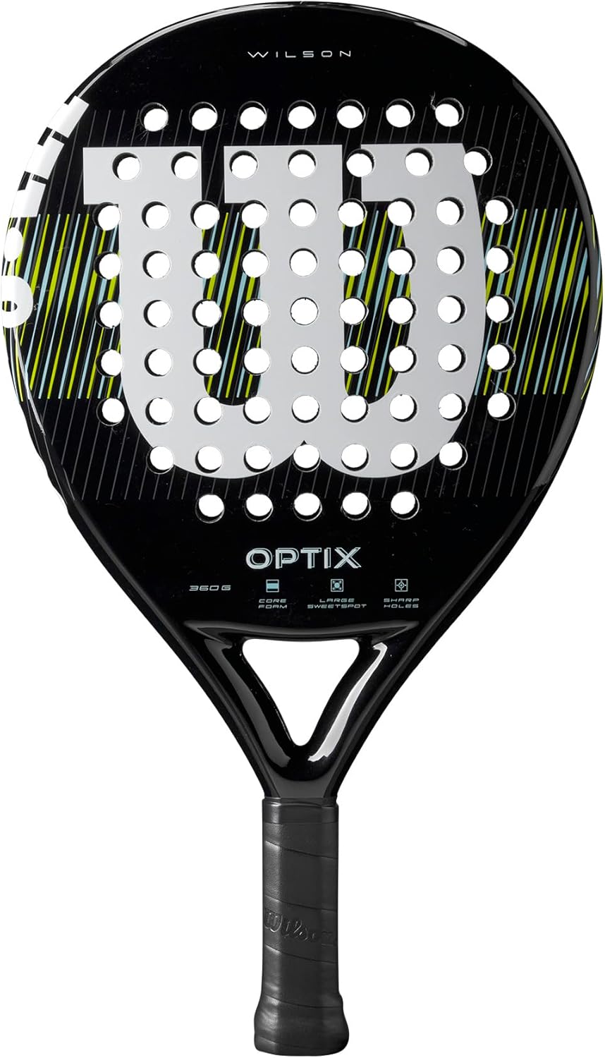 Wilson Racchetta da Padel Optix V1, Nero - immagine 1