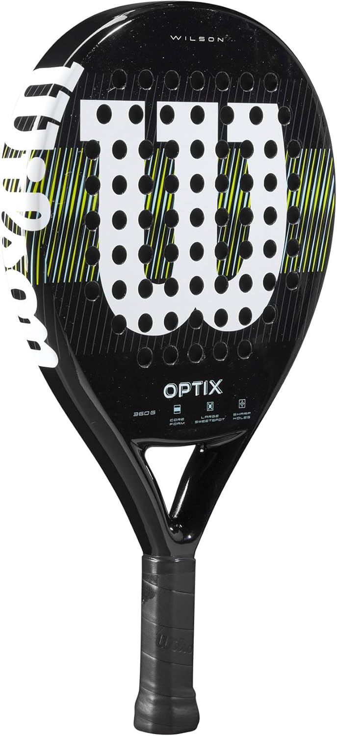 Wilson Racchetta da Padel Optix V1, Nero - immagine 2