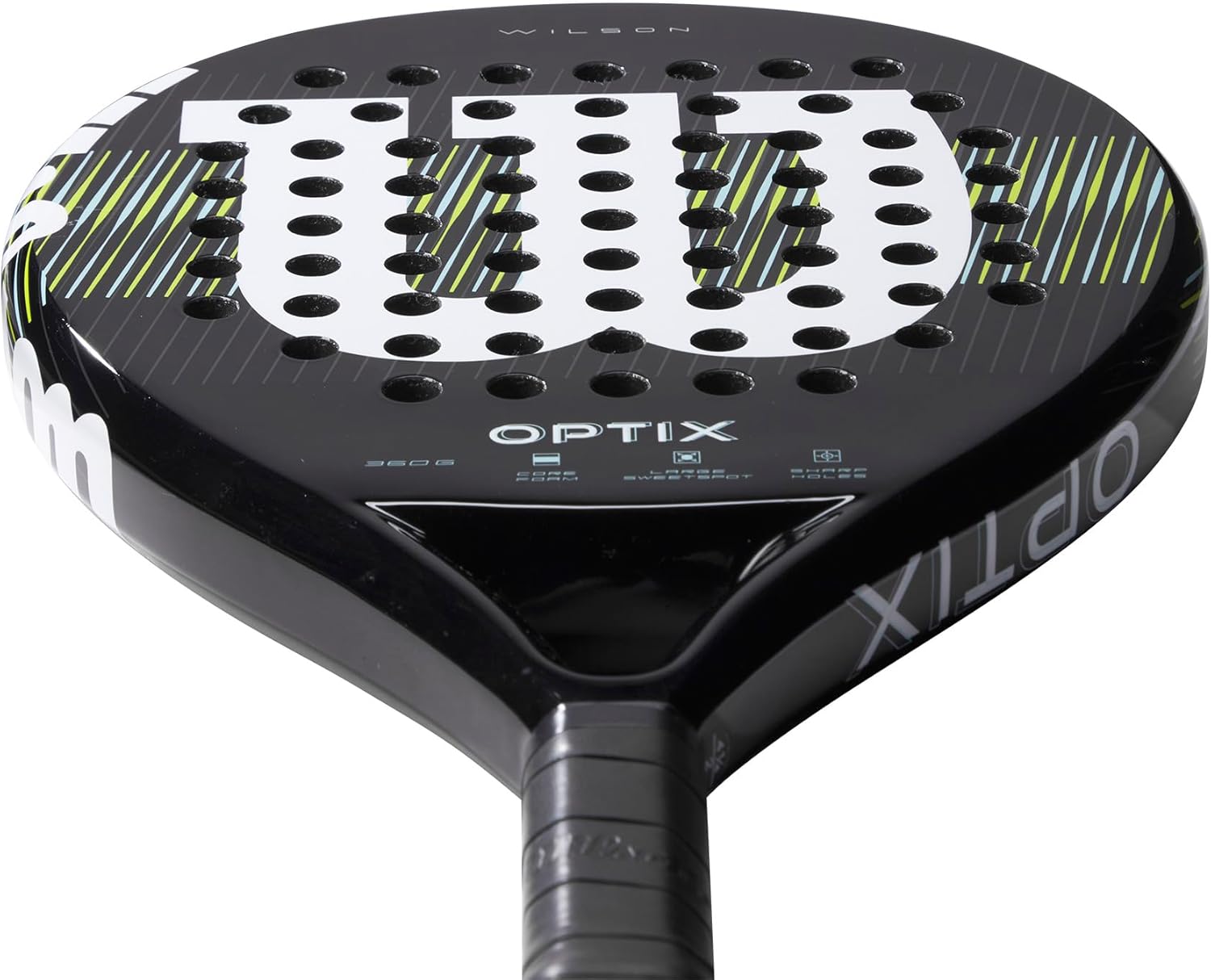 Wilson Racchetta da Padel Optix V1, Nero - immagine 4