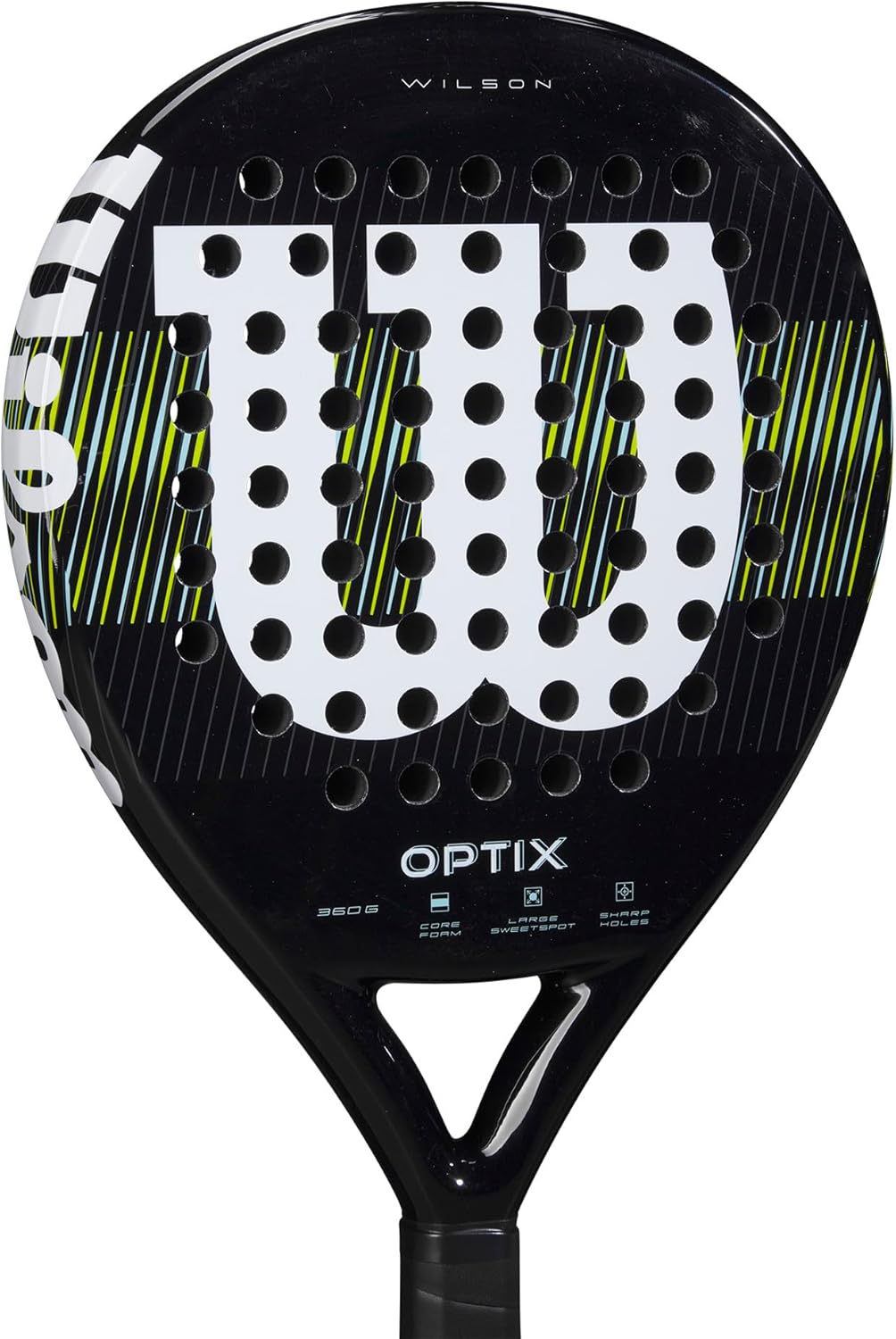 Wilson Racchetta da Padel Optix V1, Nero - immagine 5