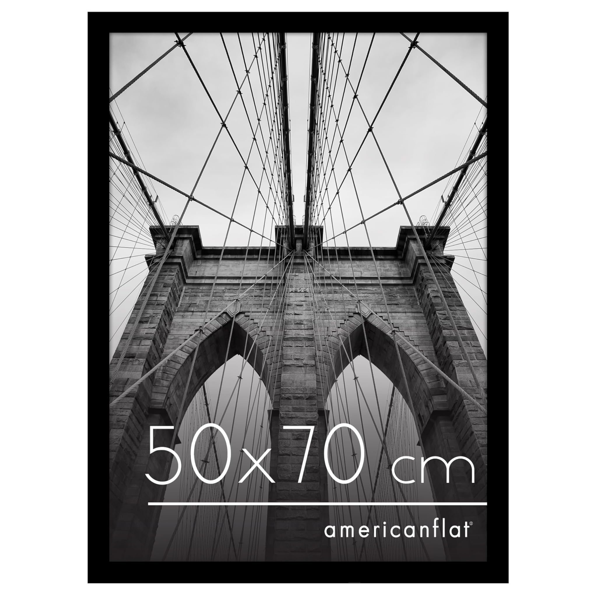 Americanflat Cornice 50x70 cm Nera