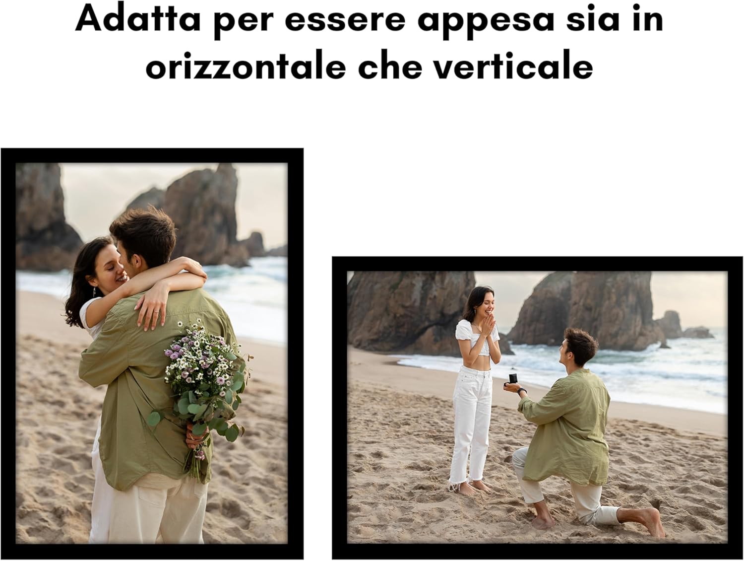 Americanflat Cornice 50x70 cm Nera - immagine 5