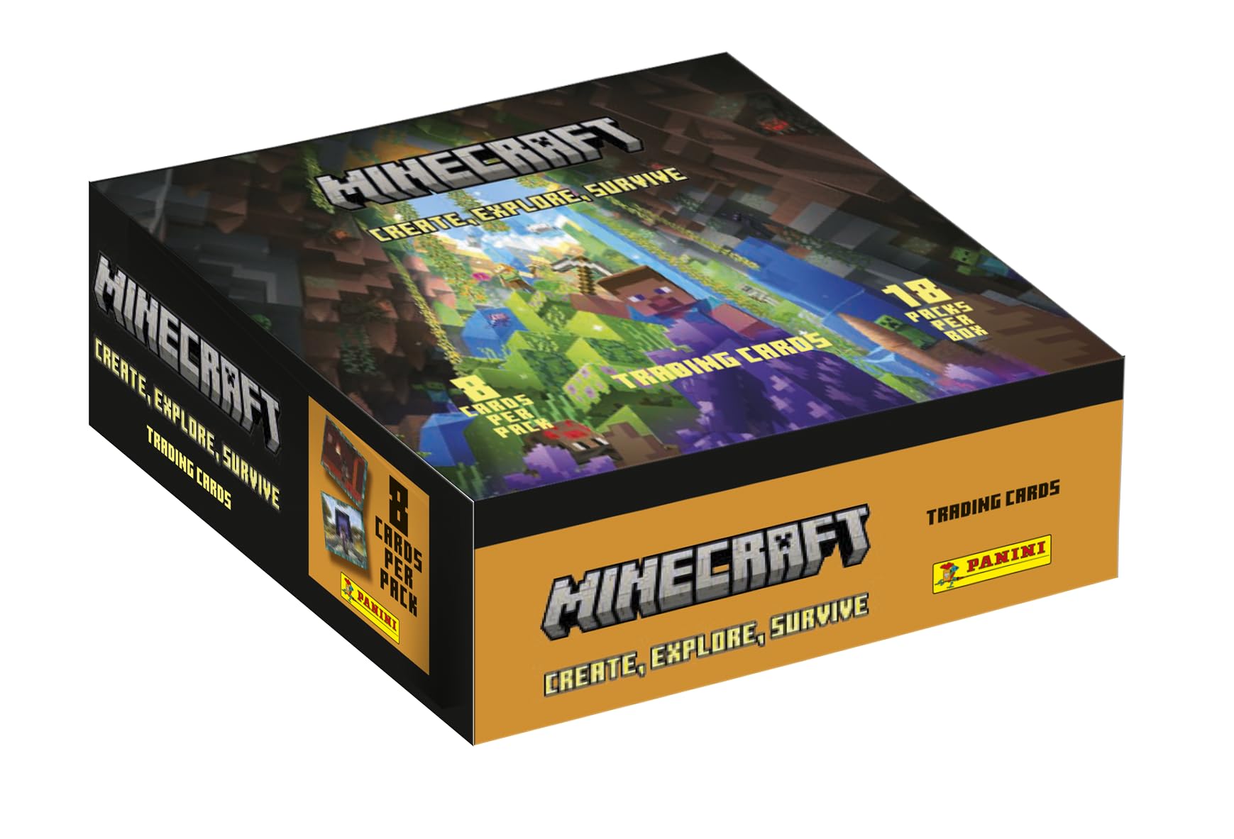 Panini Minecraft Trading Cards 3 - 18 Bustine
