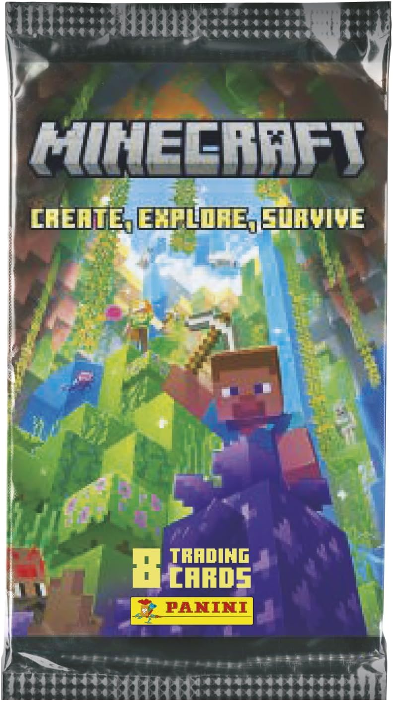 Panini Minecraft Trading Cards 3 - 18 Bustine - immagine 2