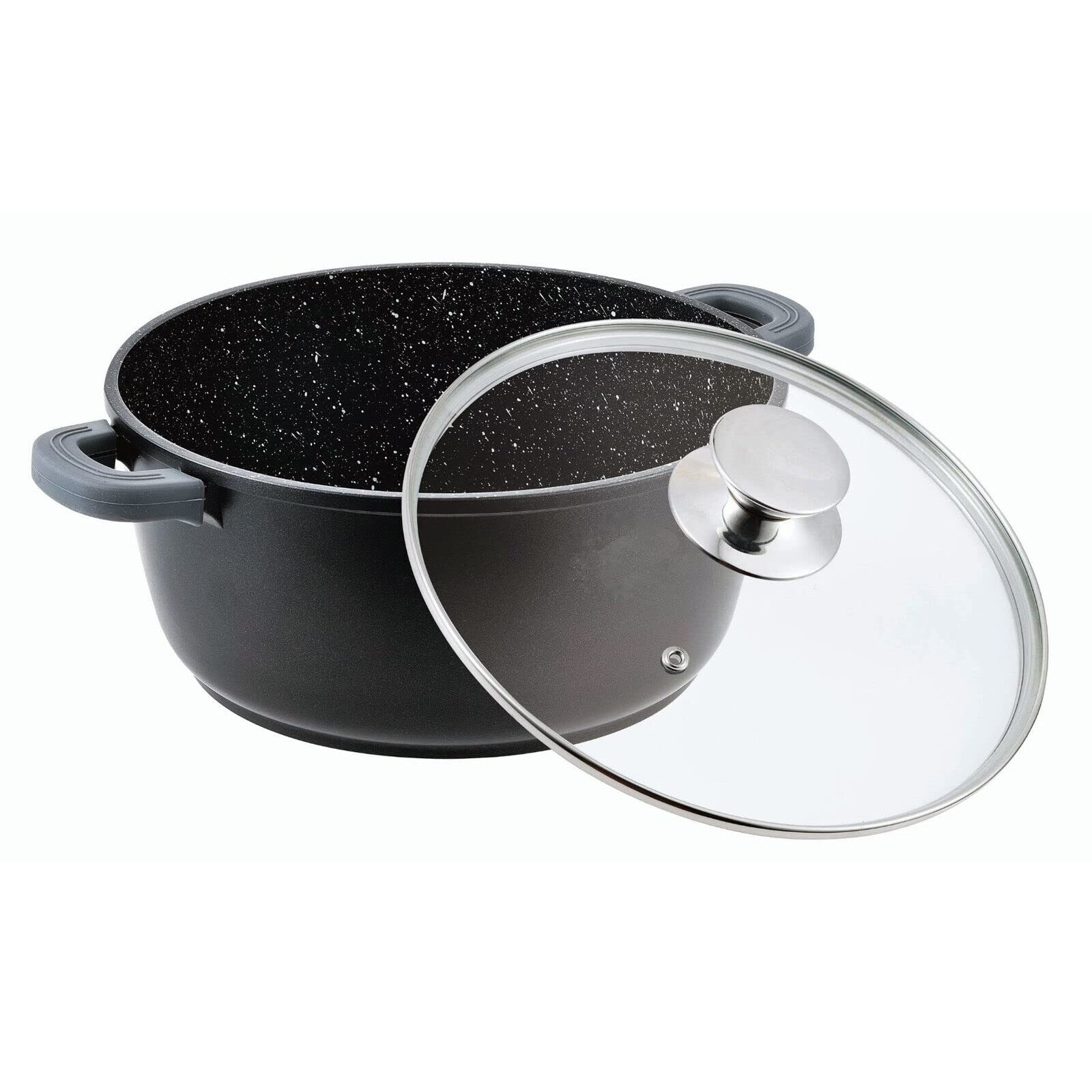 Pentola 6L Alluminio Pressofuso Antiaderente 28cm