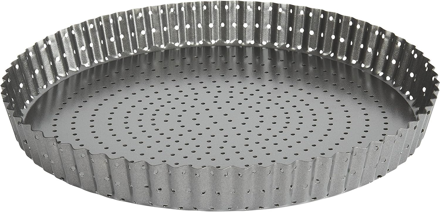 Stampo Crostata Perforato con Fondo Amovibile 28 cm - immagine 3