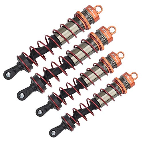 Tbest Ammortizzatore RC Anteriore Regolabile, Arancione