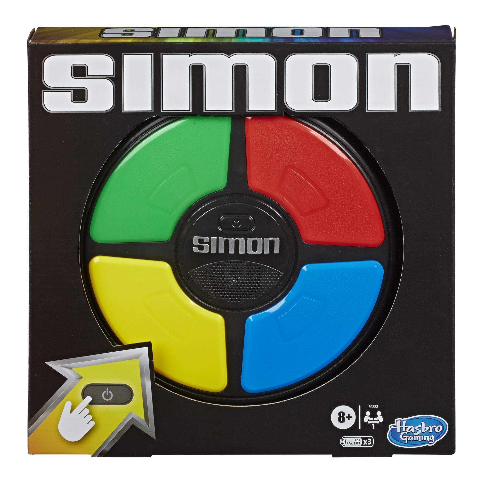 Hasbro Gaming Simon - Gioco da Tavolo Elettronico di Memoria