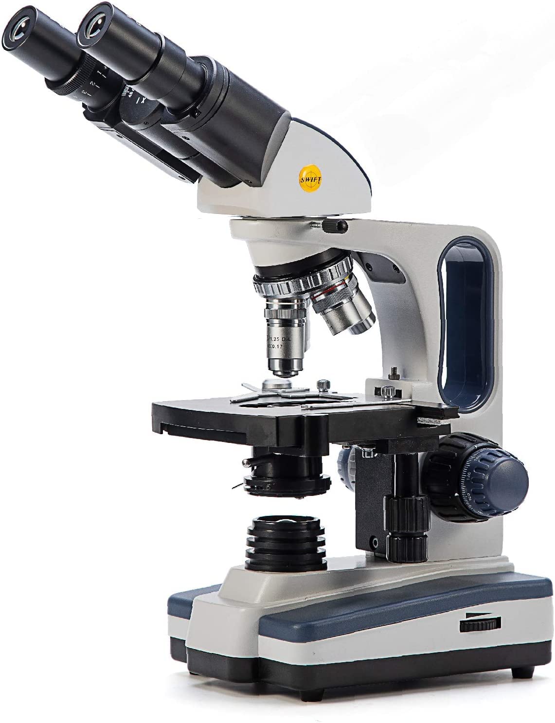 Swift SW350B - Microscopio Trinoculare da Laboratorio 40X-2500X
