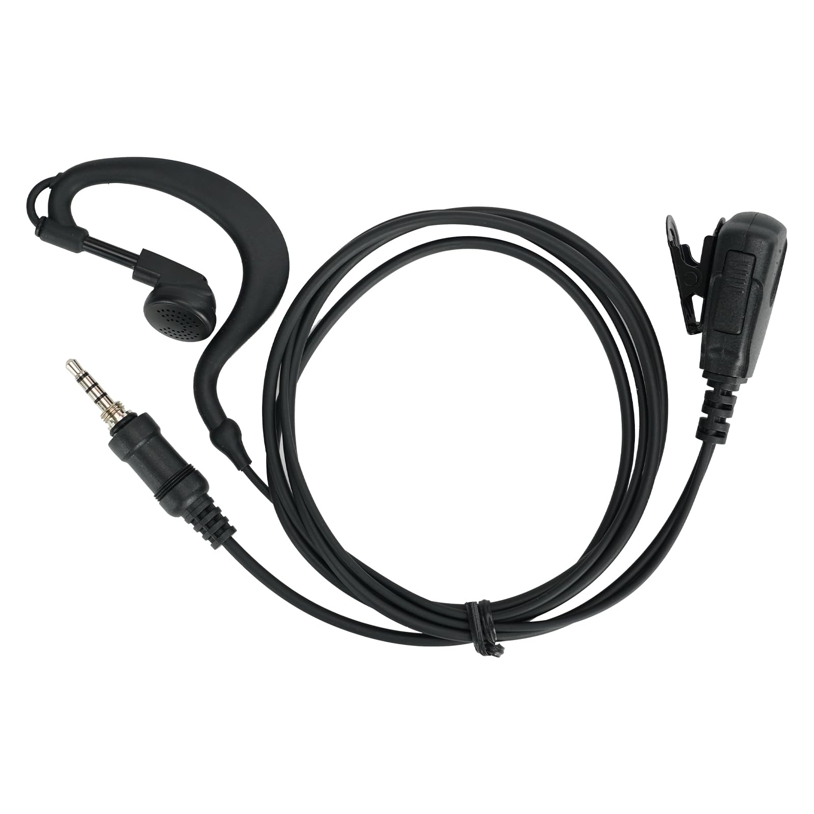 Retevis Walkie Talkie Auricolare 1 Pin 3.5mm, Radio Auricolare con Microfono, Walkie Talkie Cuffie, G-Type Microfono Auricolare con PTT Compatibile RM01/RT55/RA26 (1 pz)