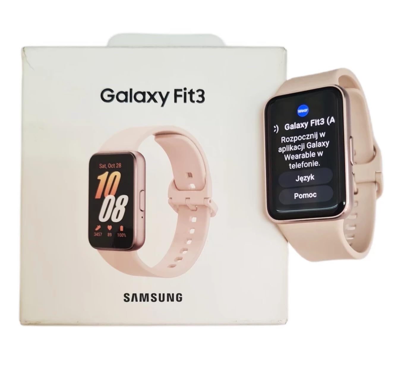 Samsung R390 Galaxy Fit3, Pink Gold