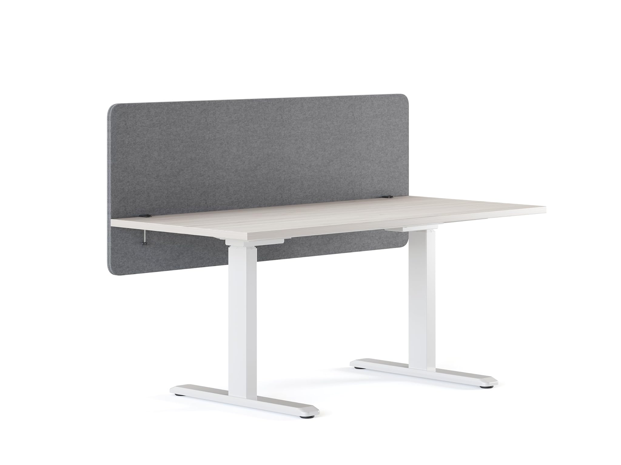 Ricoo ZAP1560-G - Divisorio Acustico per Scrivania, Grigio