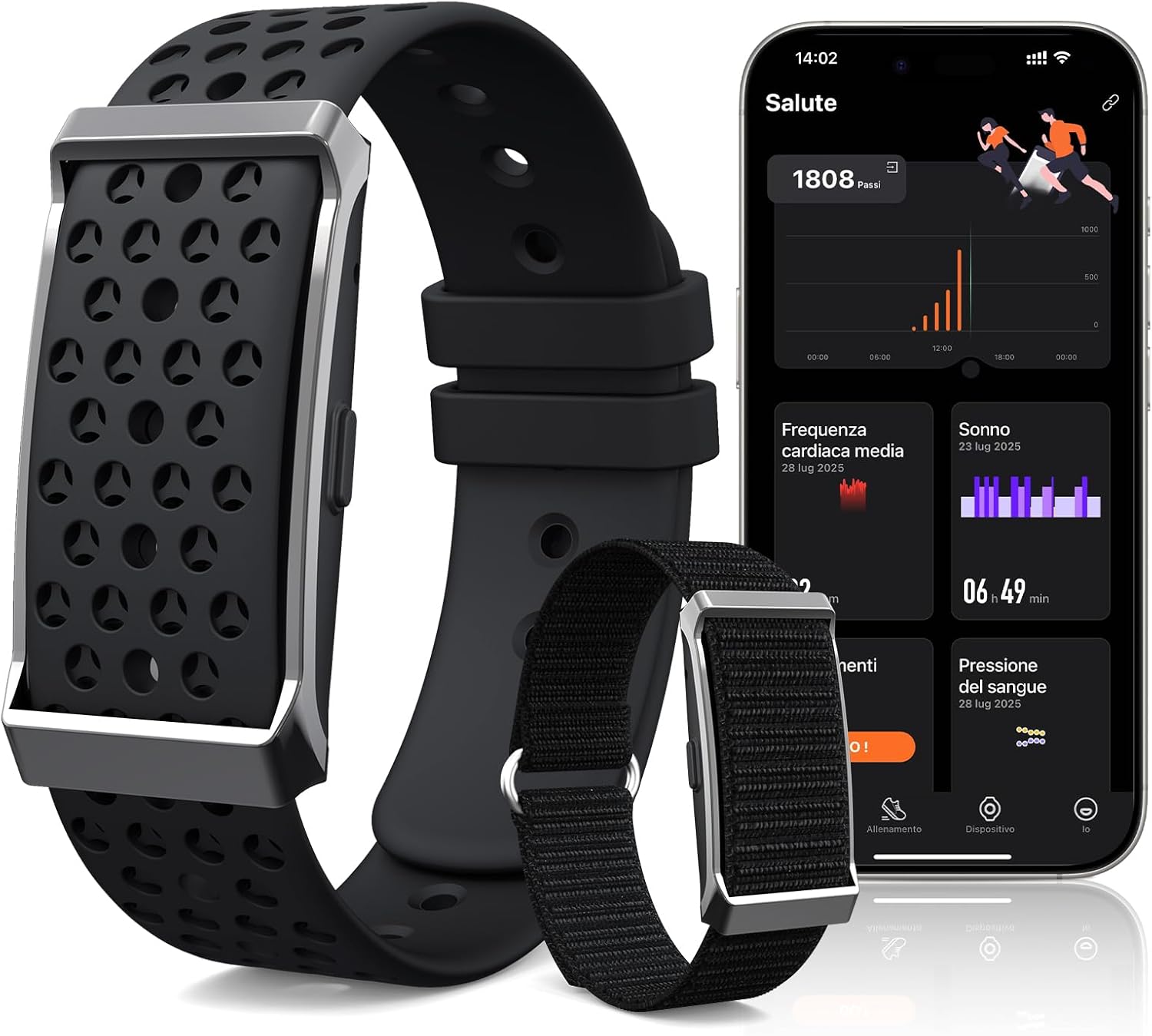 Iso Tech Smart Braccialetto Fitness Band IP68 - immagine 1