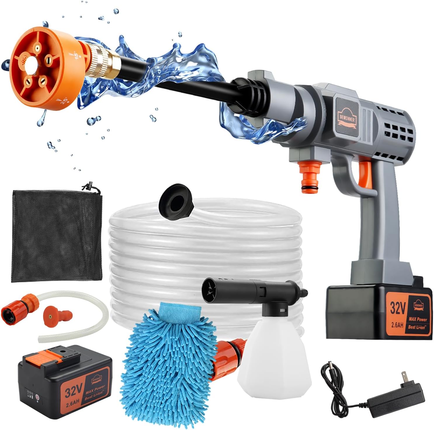 Dewinner Idropulitrice a Batteria 700 PSI Senza Fili - immagine 1