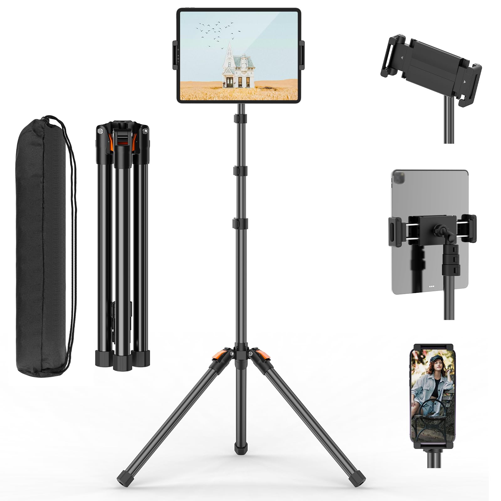 Xxzu Supporto da Pavimento per Tablet e Cellulari 182cm