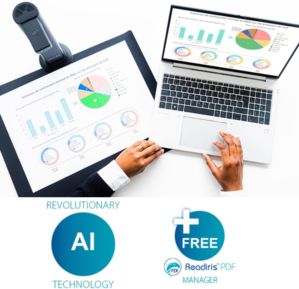 Iriscan Desk v7bus-24MP - Scanner Portatile A3 Documenti - immagine 4