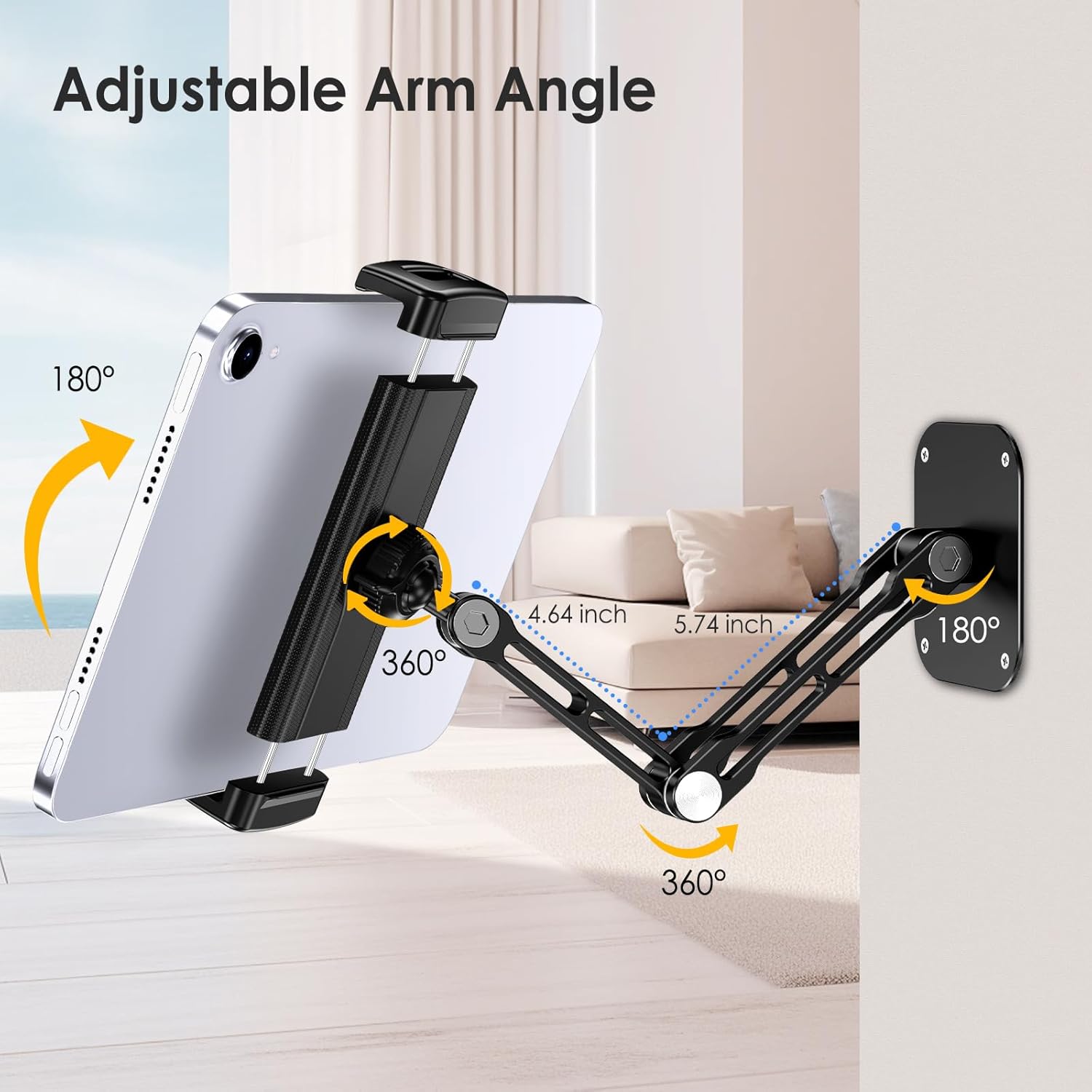 Lucrave Supporto da Parete per Tablet in Alluminio - immagine 3