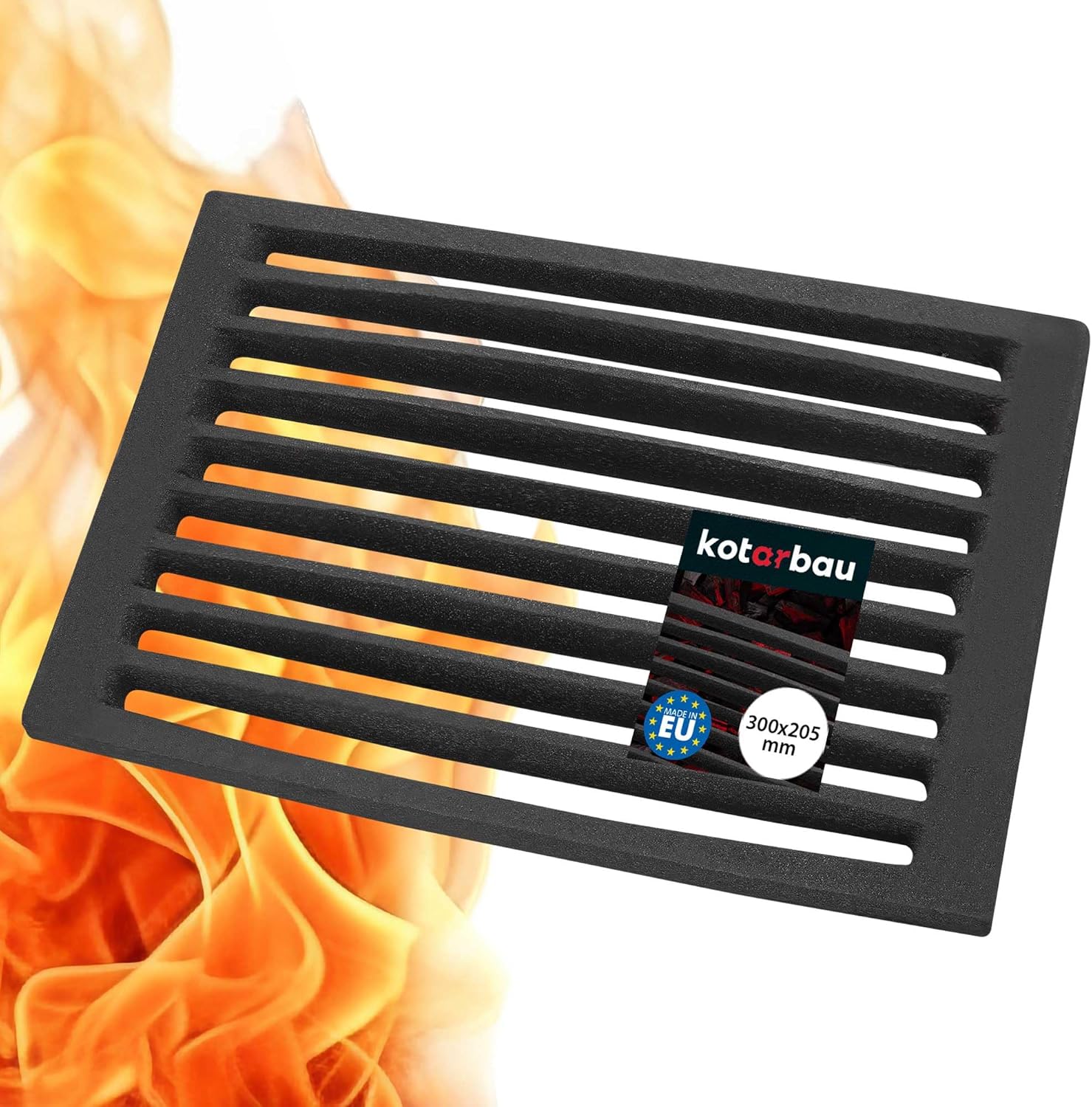 Kotarbau® Griglia per Camino a Legna 30x20,5cm