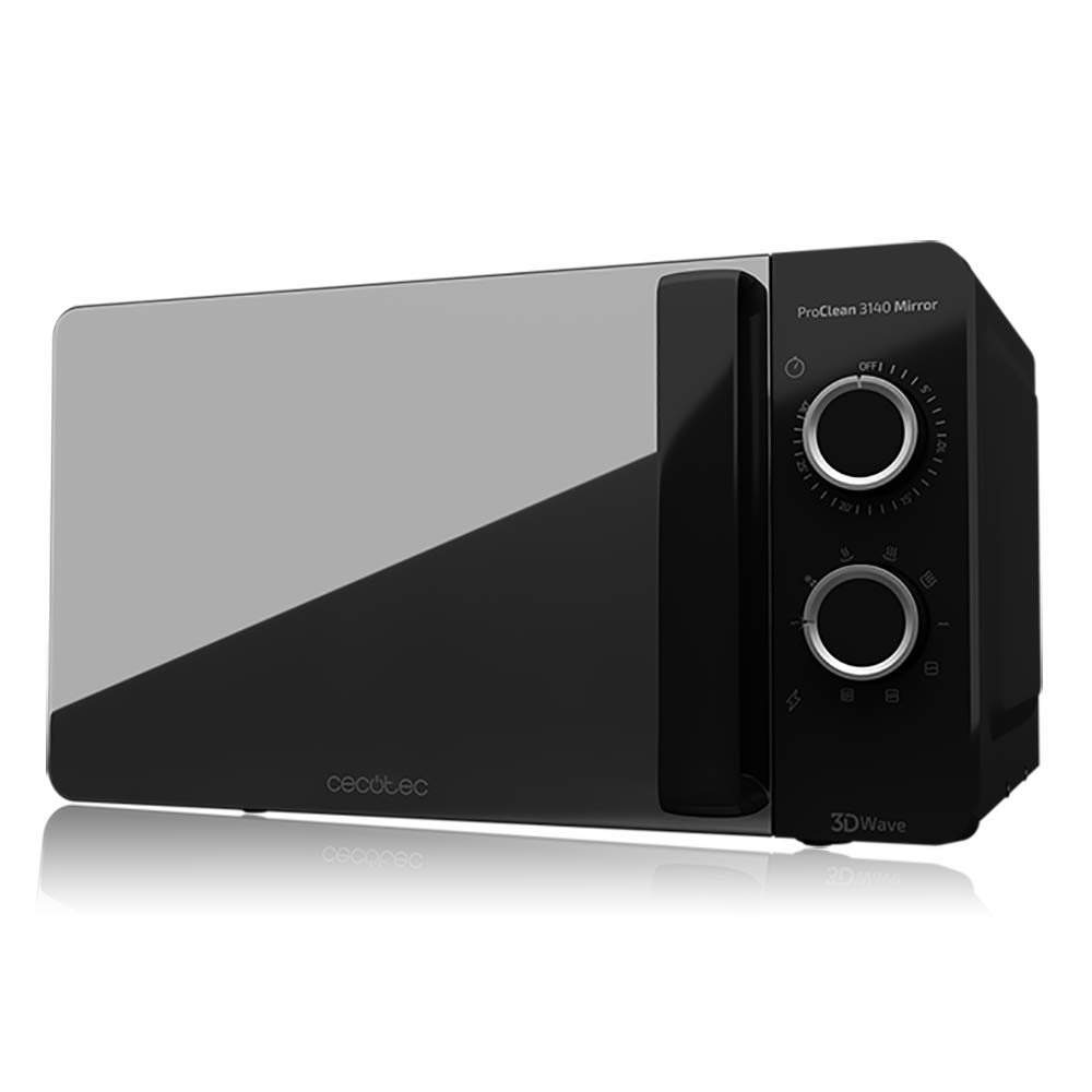 Cecotec Microondas ProClean 3140 Mirror 20 Litri