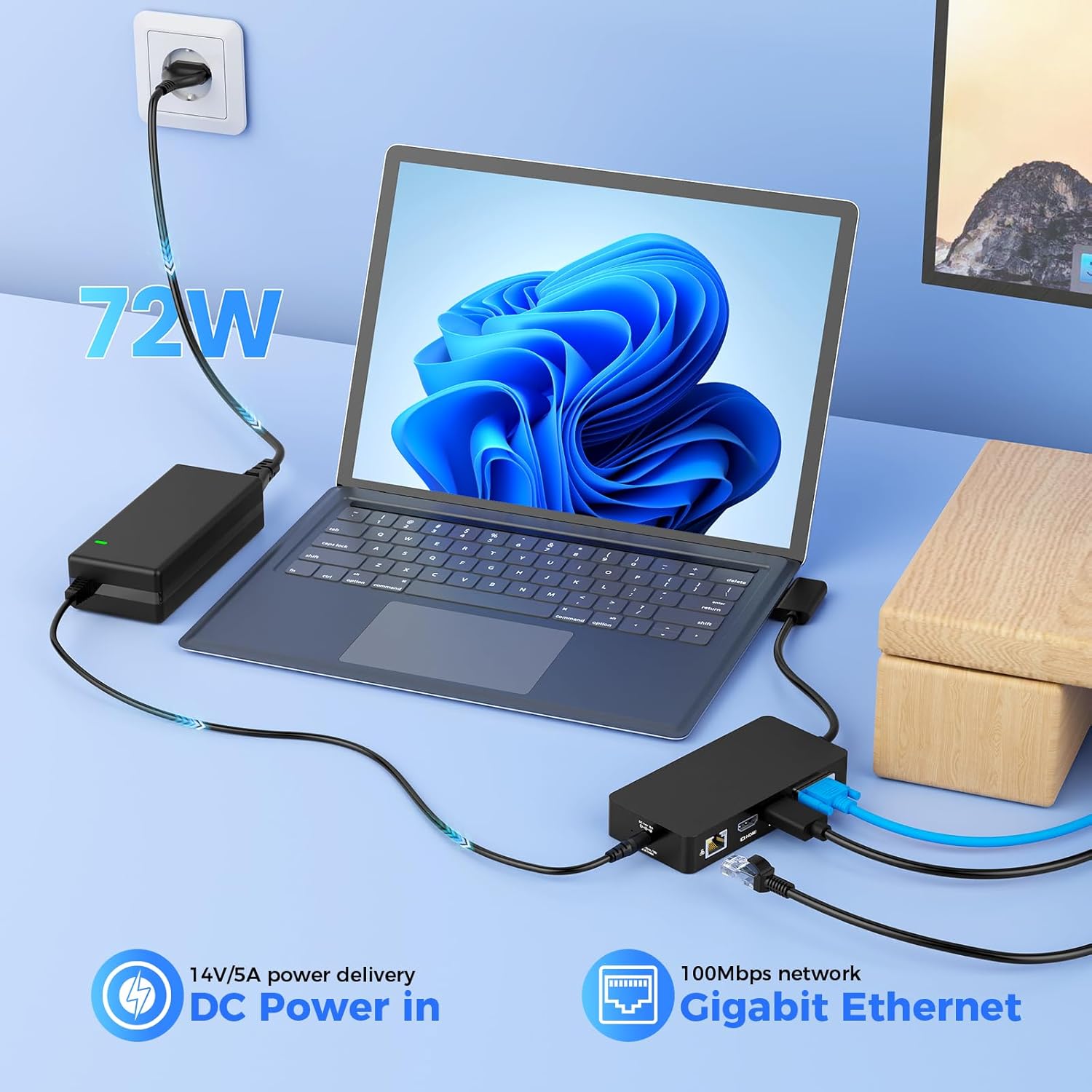 Microsoft Surface Docking Station 12 in 1 con 72W - immagine 4