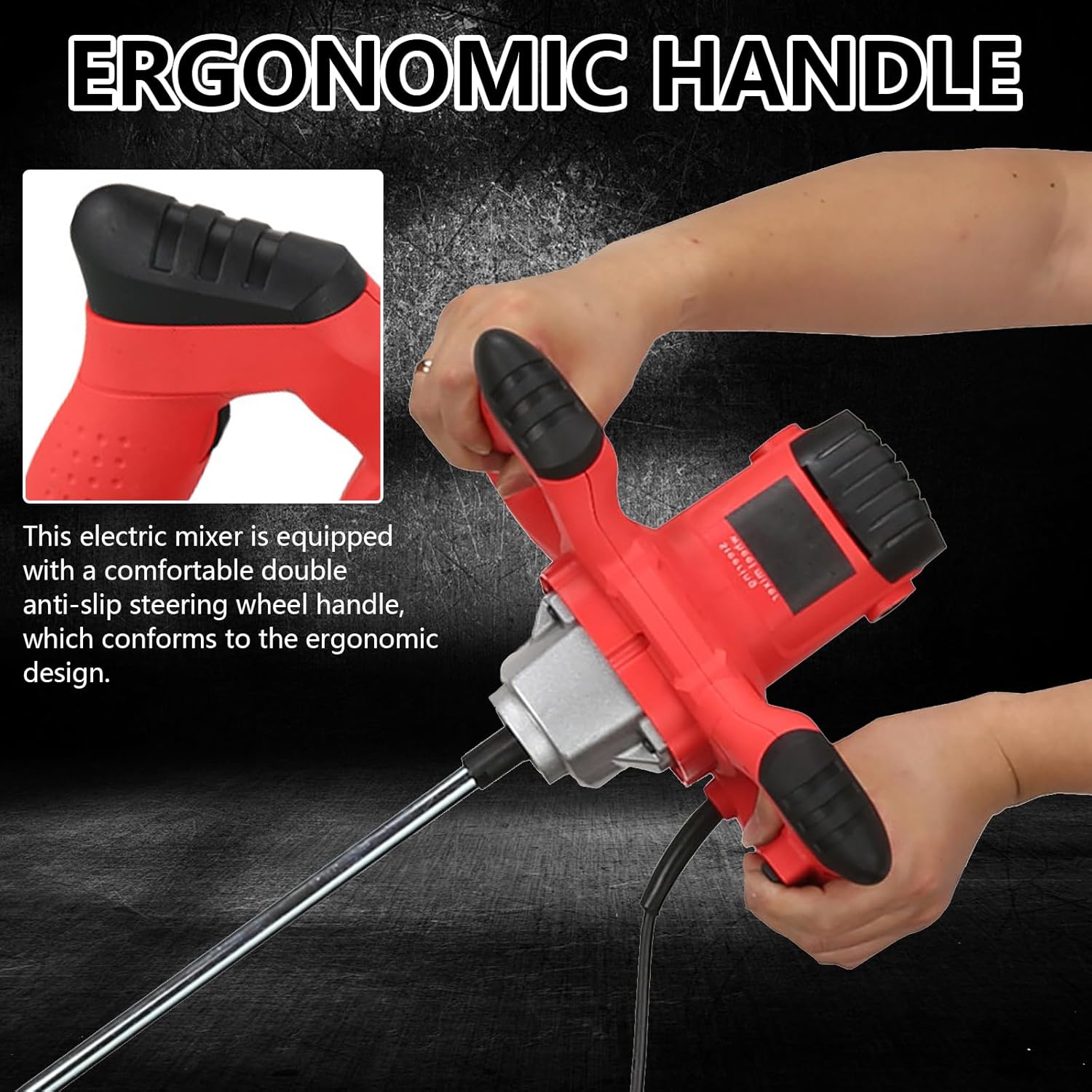 Miscelatore per Malta Professionale 2100W - immagine 8