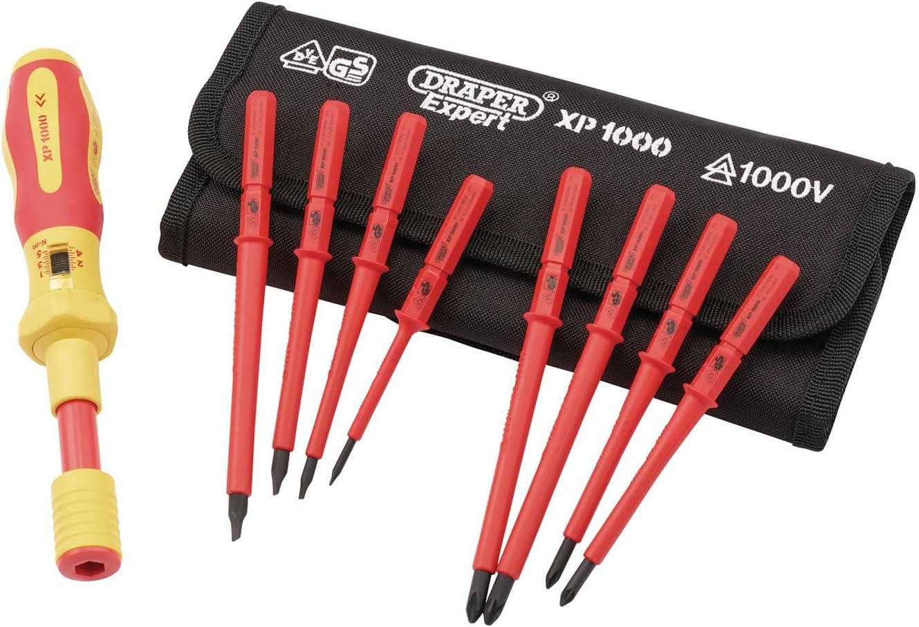 Draper XP1000 - Set 9 Cacciaviti Dinamometrici VDE - immagine 1