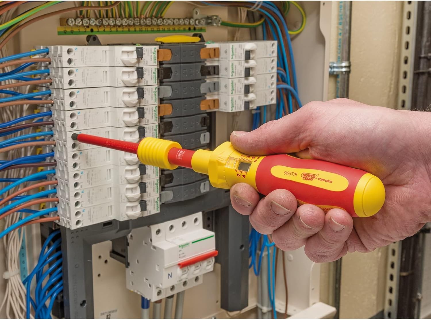 Draper XP1000 - Set 9 Cacciaviti Dinamometrici VDE - immagine 3