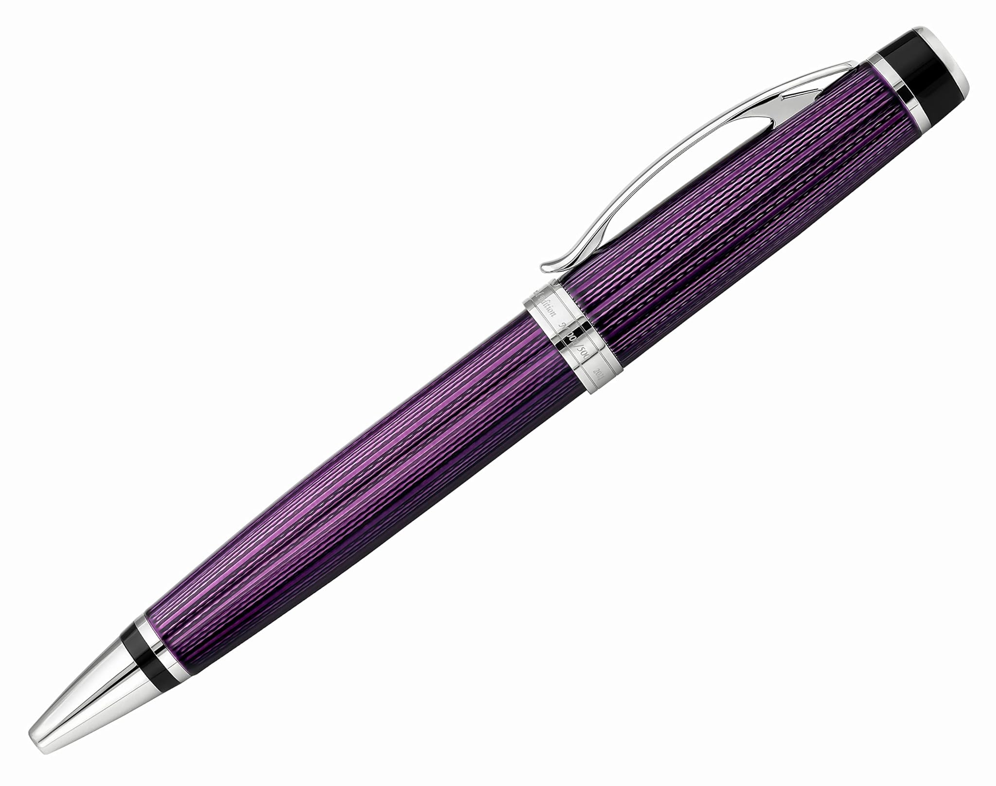 Xezo Incognito - Penna a Sfera in Ottone Viola Metallizzato