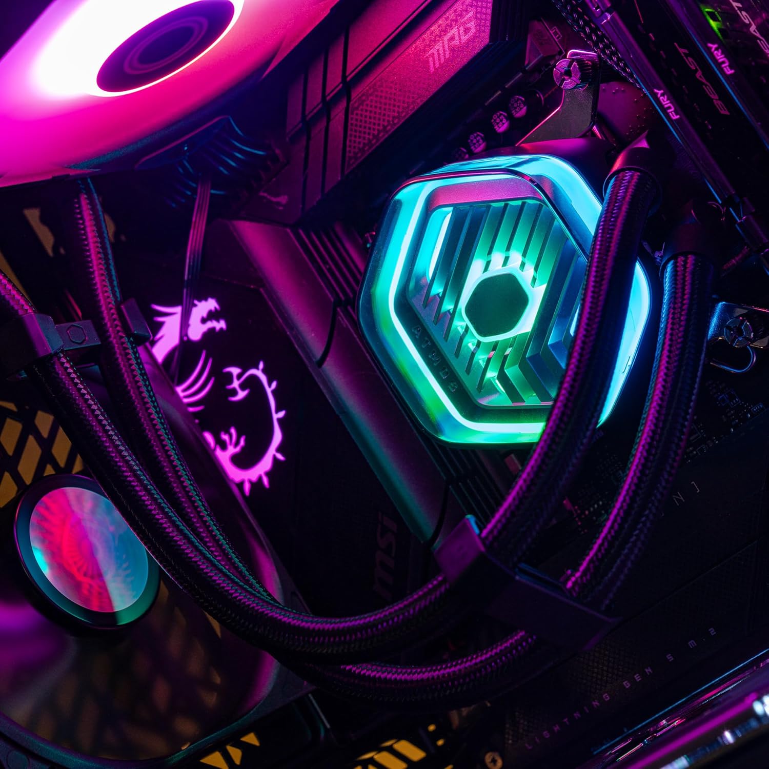 Cooler Master MasterLiquid Atmos 240 - Raffreddamento a Liquido CPU - immagine 8