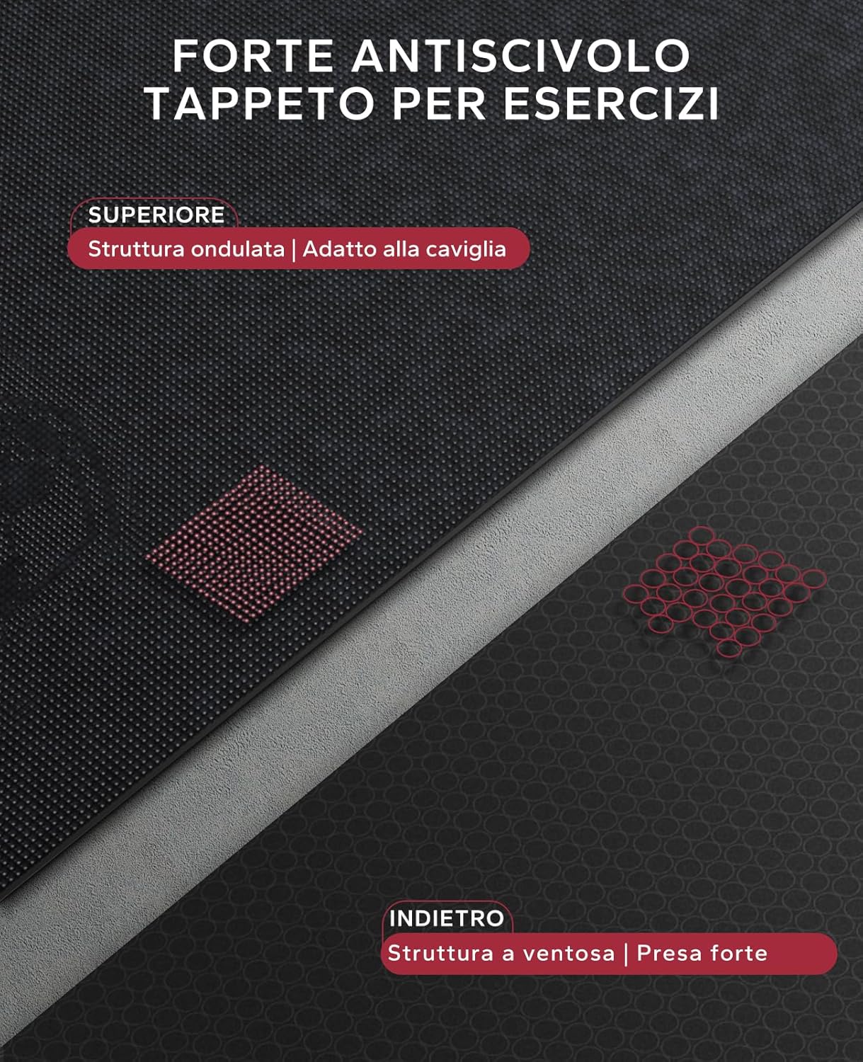 Hapbear Tappetino Esercizi Extra Large 213x152cmx8mm - immagine 4