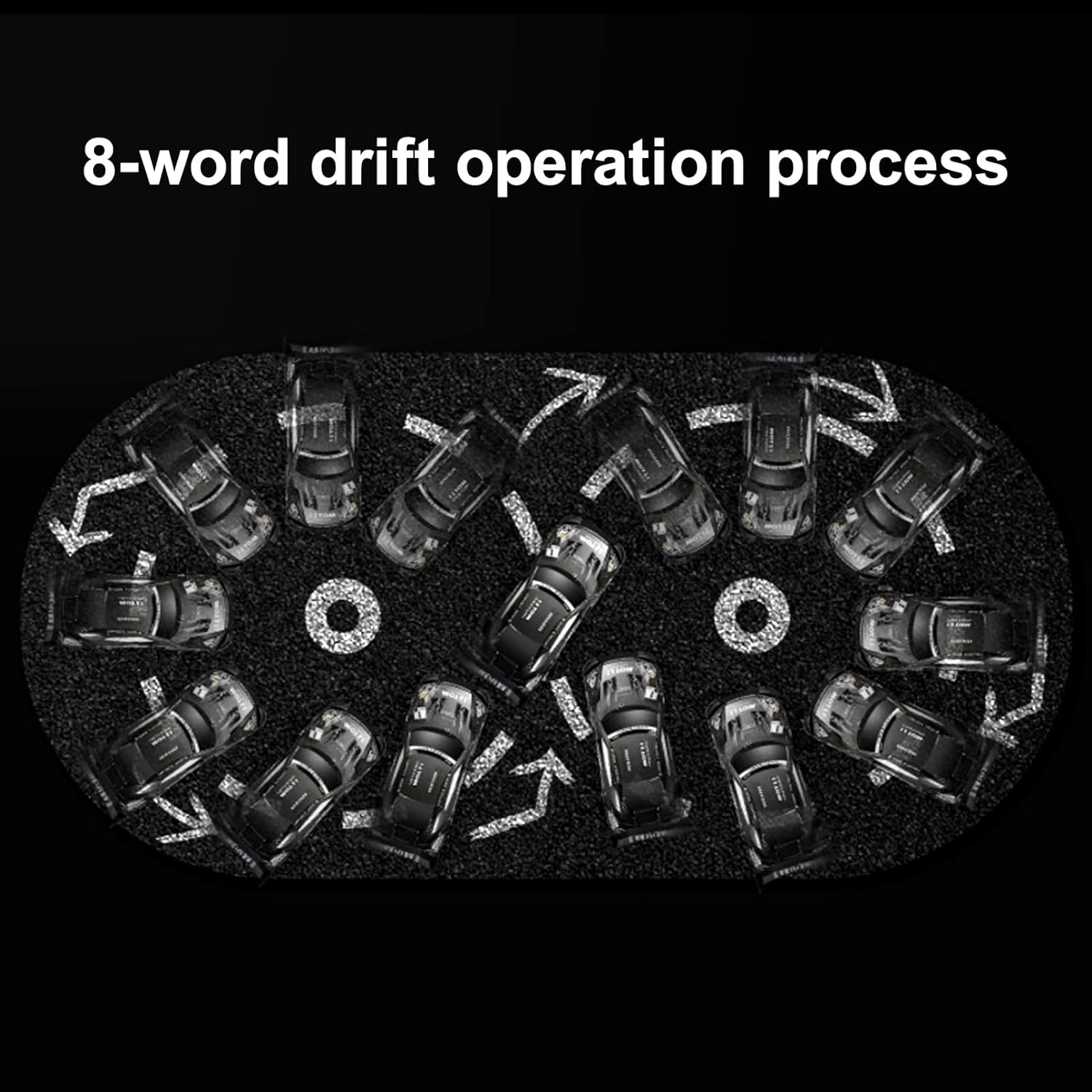 Goolsky Auto da Corsa Telecomandata 1/16 2.4GHz 4WD, Nero - immagine 6