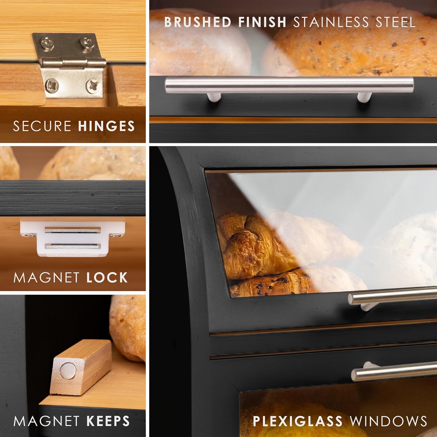 Apace Living Portapane Extra-large 2 Ripiani - immagine 3