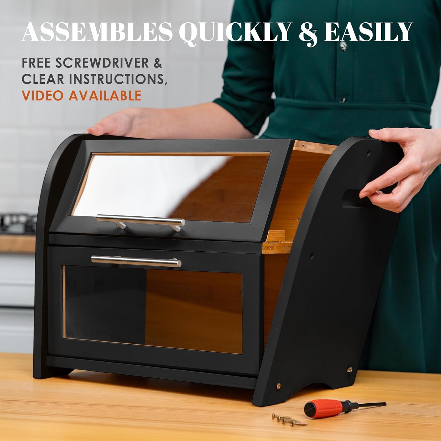 Apace Living Portapane Extra-large 2 Ripiani - immagine 6