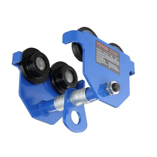 Vevor Carrello Porta Paranco Manuale 0,5 Tonnellate