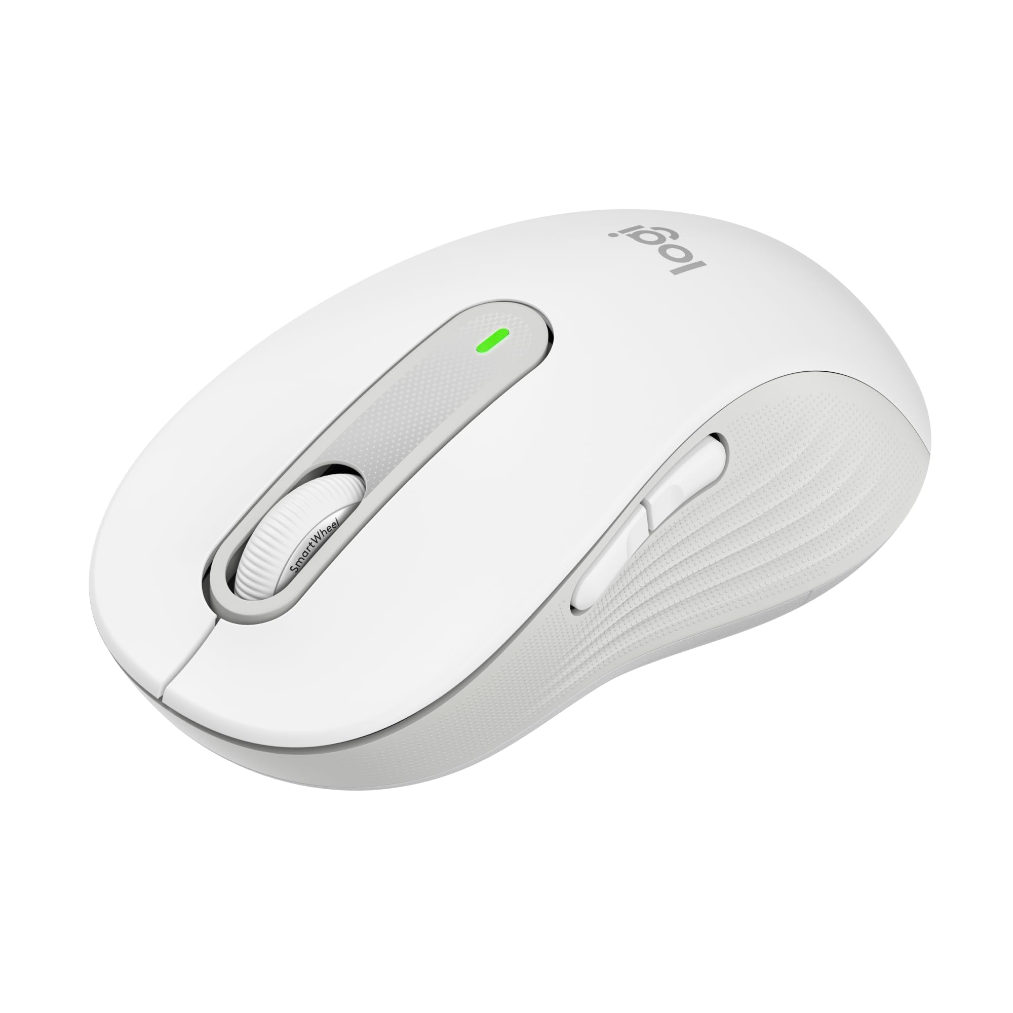 Logitech Signature M650 L Mouse Wireless, Bianco