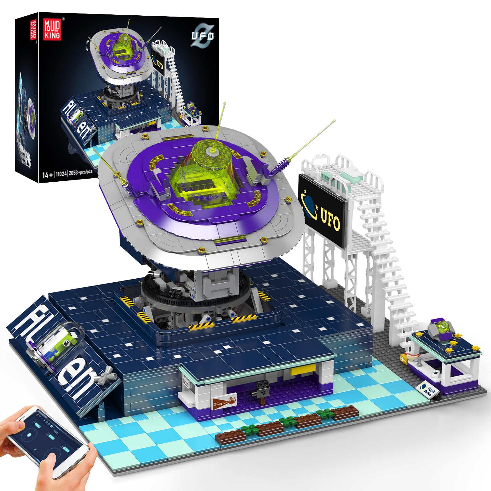 Mould King 11024 - Set 2053 pezzi con controllo app
