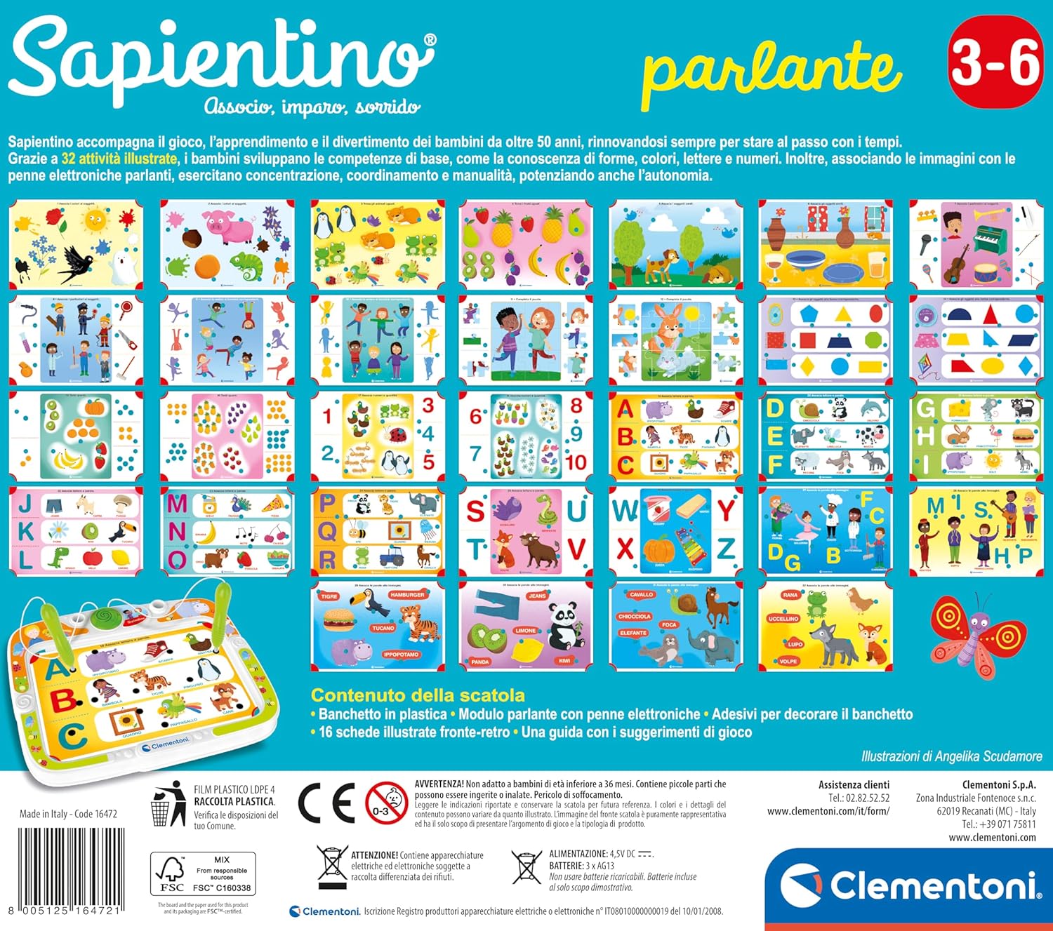 Clementoni Sapientino Parlante - Gioco Educativo - immagine 3