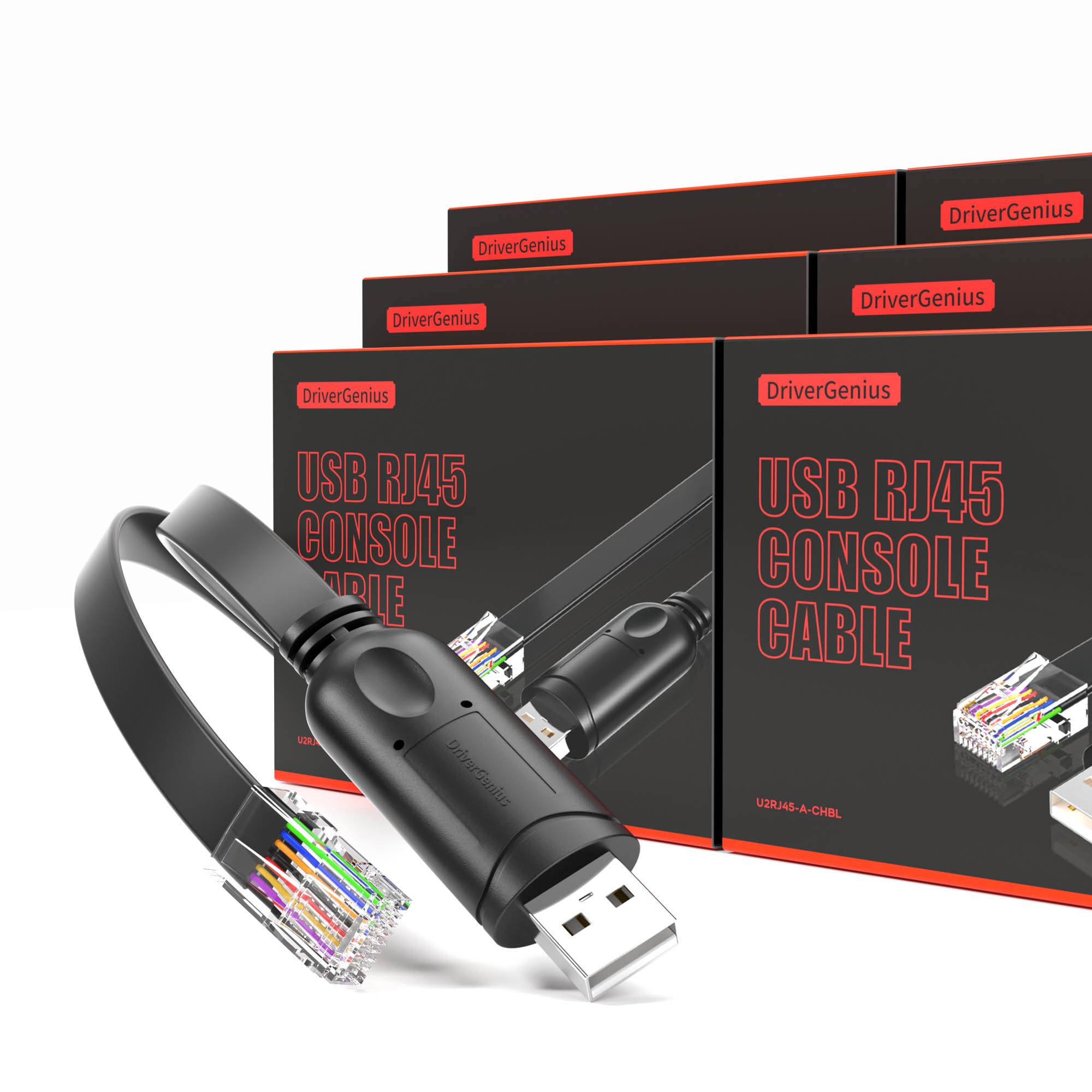 DriverGenius NetConsole | Cavo Console USB a RJ45, Adattatore Rollover ...