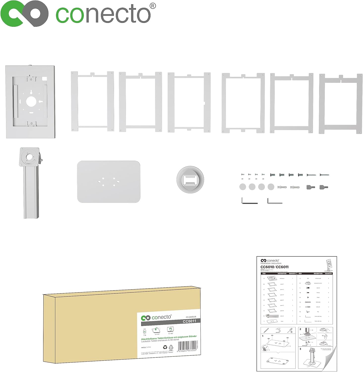 Conecto Supporto da Banco Bloccabile per Tablet - immagine 4