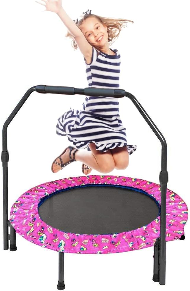 Trampolino Elastico Fitness 36" con Manico - immagine 1