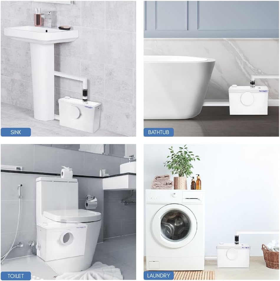 Aquamatix Trituratore Pompa Maceratore 600W 240L/min - immagine 6