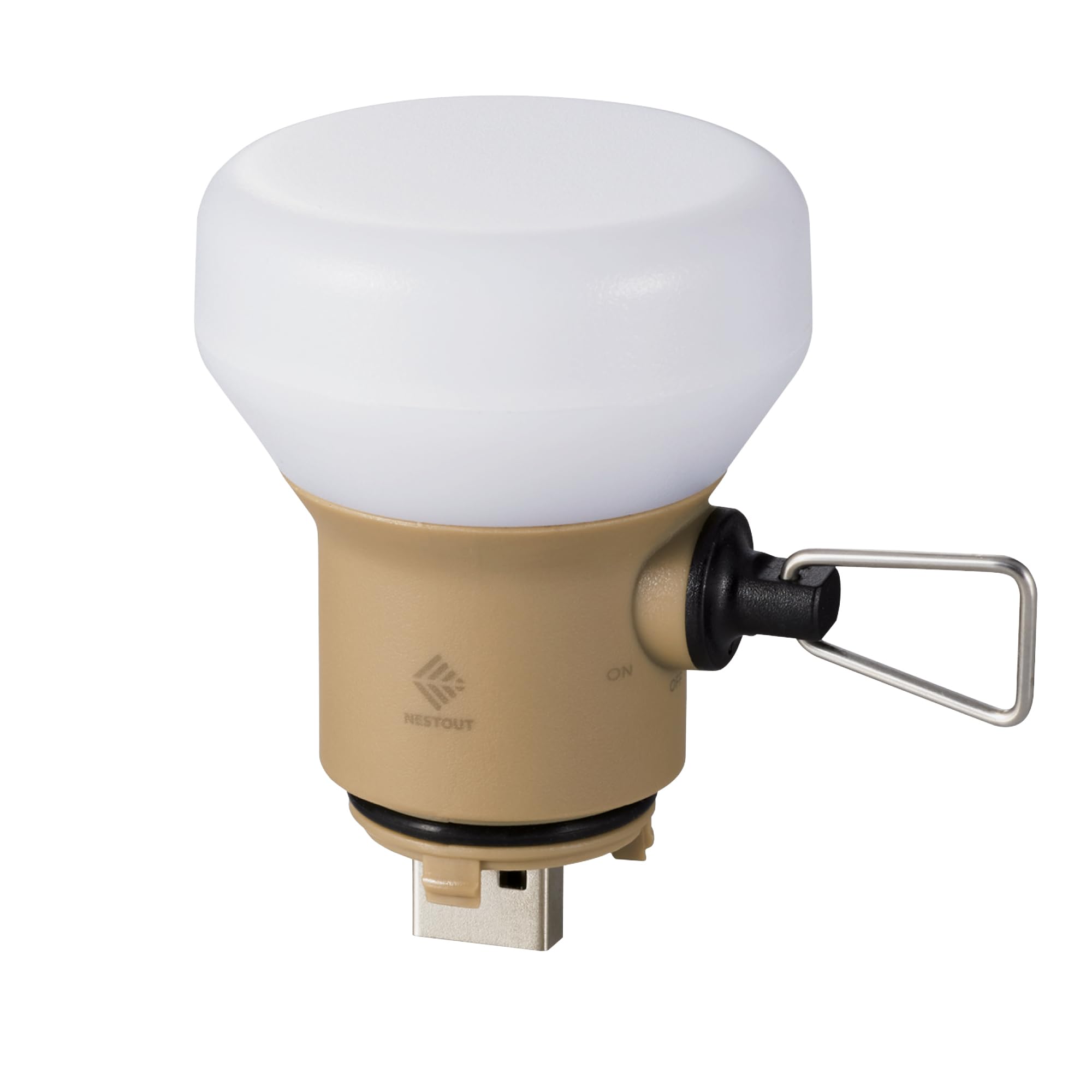 Elecom NESTOUT - Lanterna LED da Campeggio con Mini Treppiede