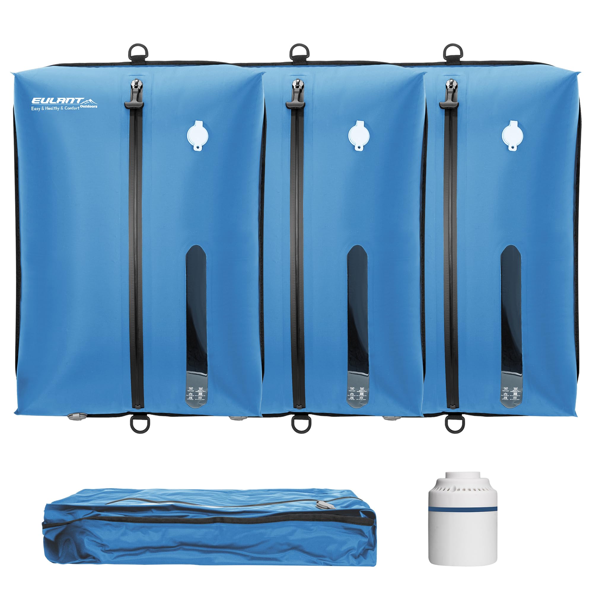 Eulant Sacchetti Sottovuoto Vestiti Viaggio con Pompa